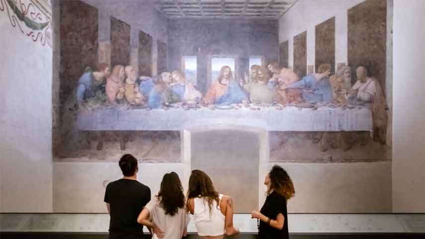 17 special openings (7pm – 10pm) of Leonardo’s Last Supper